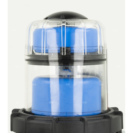 Filtr olejowy AFRISO FloCo-Top-2CM Optimum MC-18 zintegrowany z odpowietrznikiem fi 3/8'' x 3/8'' GW x GZ, z wkładem opticlean, maks. przepływ 100 l/h