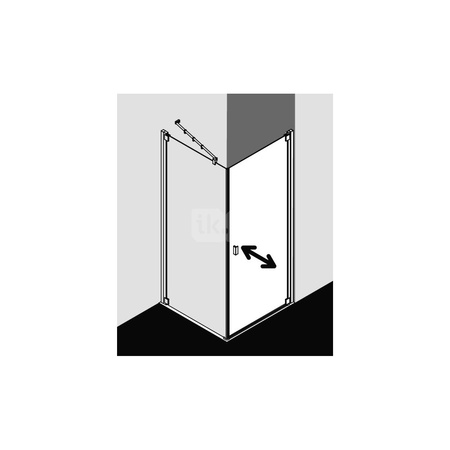 Kermi Drzwi wah. Raya 1KL 0780x 2000 730-760 SIMG ESG Clean