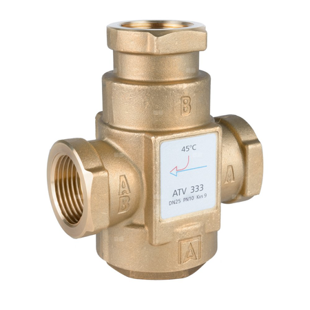 Zawór bezpieczeństwa AFRISO ATV 333 mosiądz GW x GW 1''