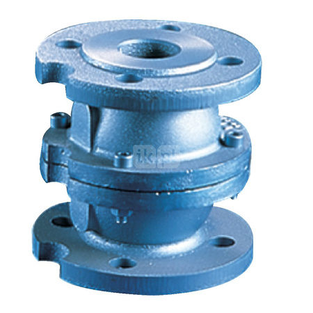 Zawór zwrotny kołnierzowy, zamknięcie membranowe, typ 407V, Pnom 1,0 MPa, DN 200