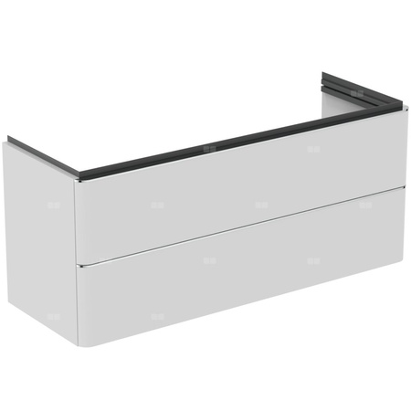 ADAPTO SZAFKA 117X41 2DRWS GLS WHT