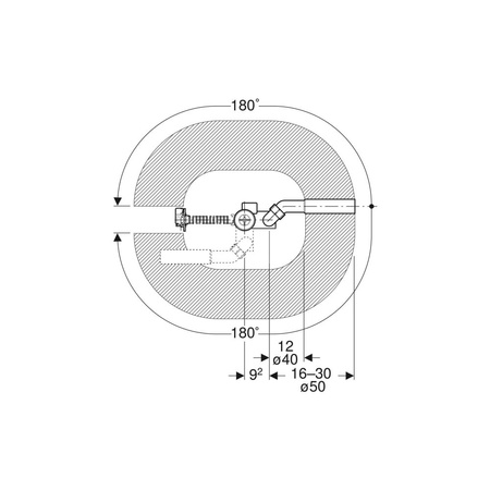 Króciec odpływowy syfonu wannowego