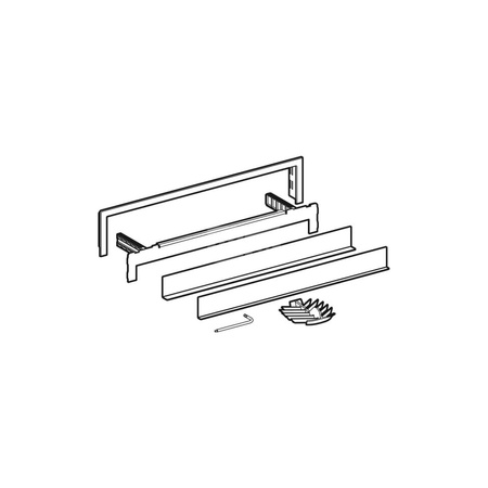 Sitko o małych otworach Geberit do odpływu ściennego do natrysku
