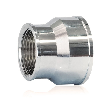 Mufa redukcyjna mosiężna chromowana 3/4''x1/2''