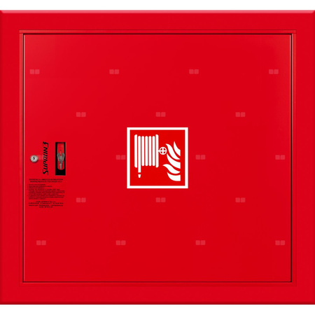 Hydrant DN 25 wnękowy, wąż 30 m, zamek patent, RAL 3000