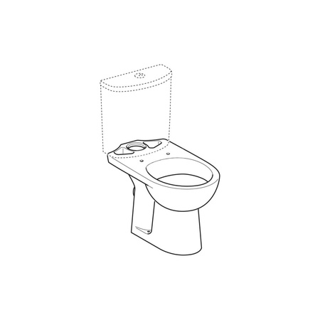 Deska sedesowa Geberit Selnova, mocowanie od dołu: Wolne opadanie=Nie, Zawiasy wypinane=Nie, Mocowanie=Od dołu, Biały / Błyszczący