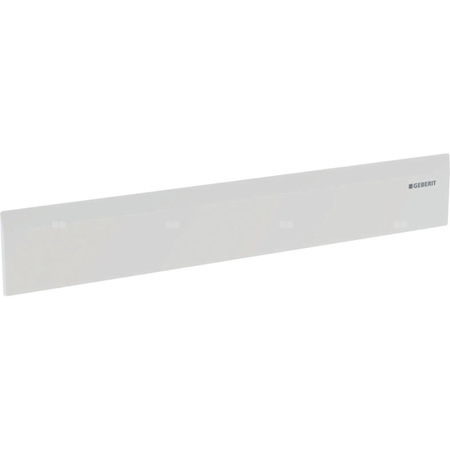 Zestaw wykończeniowy Geberit do odpływu ściennego, pokrywa z tworzywa sztucznego: Biały-alpin