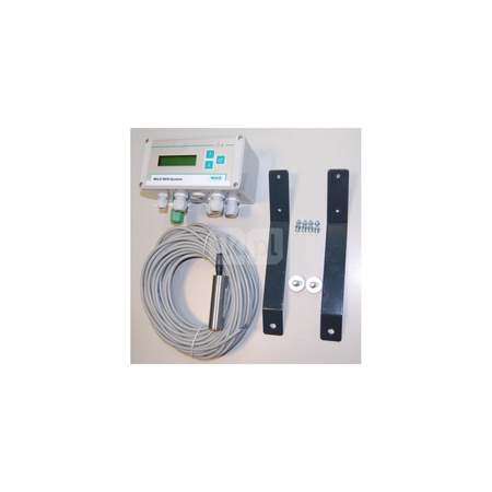 Akcesorium elektryczne do pomp WILO - Wskaźnik poziomu AF 400 napełnienia w instalacji wykorzystania wody deszczowej, umożliwia wizualizację napełnienia poziomu napełnienia cysterny Zintegrowany czujnik poziomu rejestruje procentową pojemność cysterny do