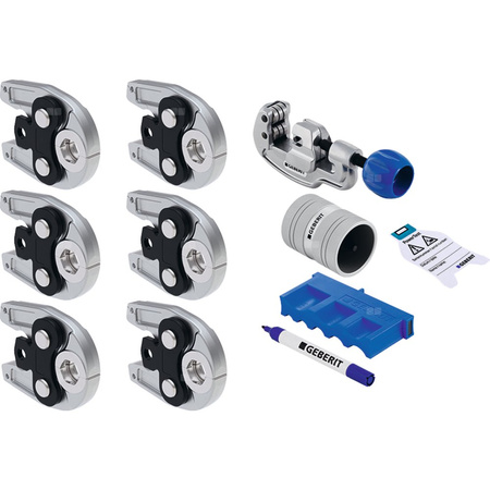 Szczęki zaciskowe (zestaw) GEBERIT Mapress fi 12-35 mm do złączek zaprasowywanych