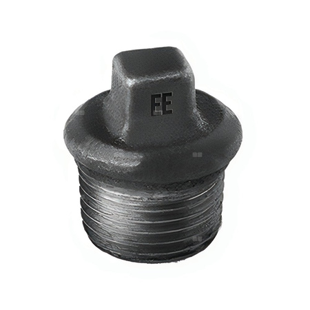 Korek ODLEWNIA ZAWIERCIE T9/46/290 żeliwo (czarne) 1/2'', kolor czarny