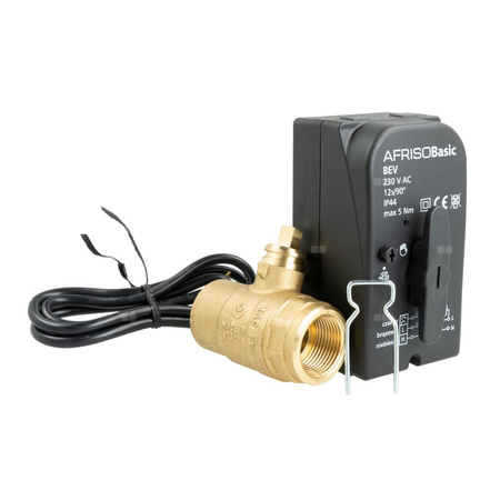 Zawór wodny AFRISO BEV 230 V AC GW 3/4'' x GW 3/4''
