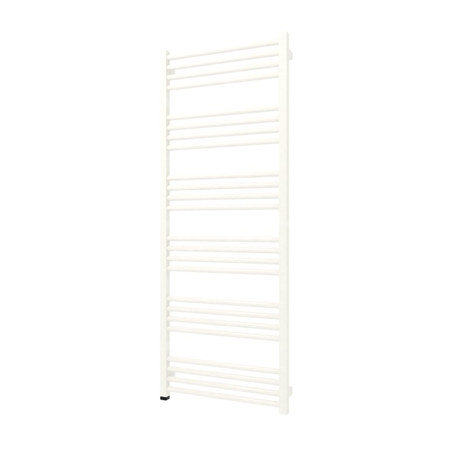 Grzejnik elektryczny TERMA FIONA ONE 530 x 1380 mm, kolor biały drogowy RAL9016, moc 600 W, podłączenie E8, kabel prosty z wtyczką