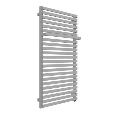 Grzejnik TERMA CITY ONE 1050/500 \ RAL 9006, podł. S1, 600W, kabel prosty bez wtyczki [1,5m srebrzys