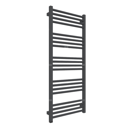 Grzejnik TERMA FIONA ONE 1140/480 \ RAL 7021, podł. S1, 400W, kabel spiralny z wtyczką [2,5m srebrzy