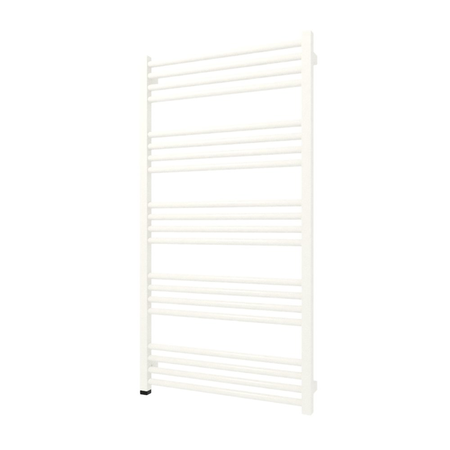 Grzejnik elektryczny TERMA FIONA ONE 600 x 1140 mm, kolor biały drogowy RAL9016, moc 600 W, podłączenie E8, kabel prosty bez wtyczki 1,5m biały