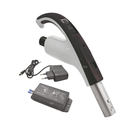 Rękojeść Retraflex z nadajnikiem i odbiornikiem do rury teleskopowej z klipsem