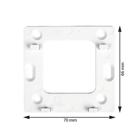 Regulator temperatury ENGO CONTROLS E25-BATW bezprzewodowy Zigbee z wyświetlaczem, montaż natynkowy