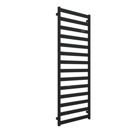 Grzejnik TERMA VIVO ONE 1630/600 \ RAL 9005 mat, podł. S1, 800W, kabel prosty bez wtyczki [1,5m czar