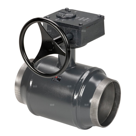 Zawór kulowy JIP DN 450 WW PN 25 z przekł.