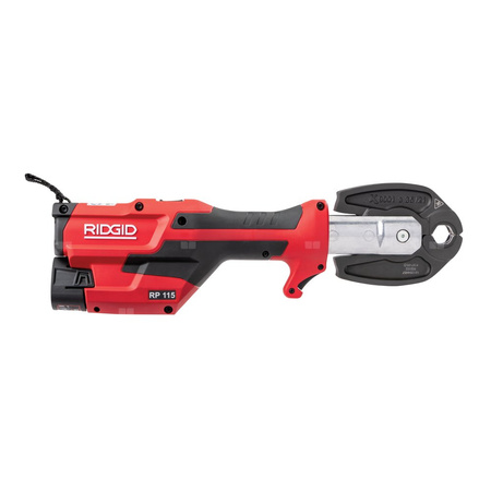 Zaciskarka RIDGID RP 115 (bateria litowo-jonowa) 12-32/12-28mm 12V + walizka + ładowarka + dodatkowy akumulator + szczęki M15-18-22