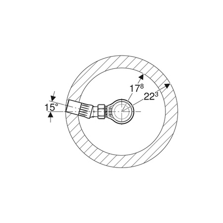 Króciec syfonujący Uniflex d50/60
