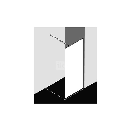 Kermi WALK-IN XB WIW 1800x 2000 1780-1800 SIMG SR Opaco Clean