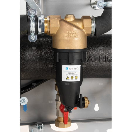 Moduł hydrauliczny do pomp ciepła AMB 900, z grzałką zanurzeniową 9 kW, zaworem przełączającym AZV, separatorem zanieczyszczeń ADS 181, przyłącza G11/4''