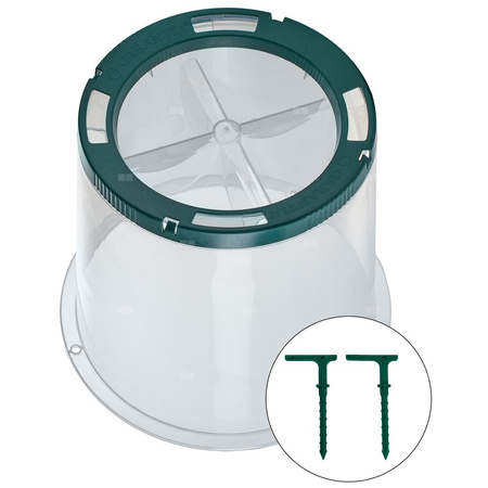 SUNNY klosz + 2 kołki mocujące