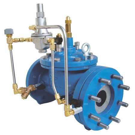 Zawór stabilizujący przepływ (utrzymuje stałe, zadane natężenie przepływu), typ C901, DN 150