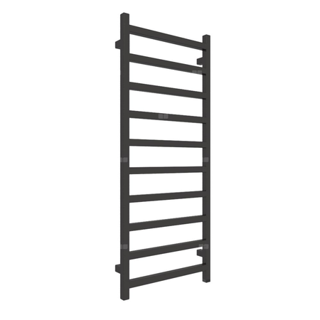 Grzejnik elektryczny TERMA SIMPLE ONE 500 x 1200 mm, kolor heban, moc 400 W, podłączenie E1, kabel spiralny z wtyczką 2,5m czarny