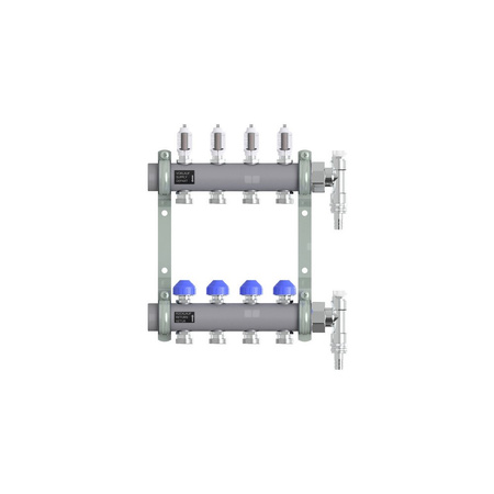 Rozdzielacz z przepływomierzami do instalacji grzewczych przemysłowych HK4