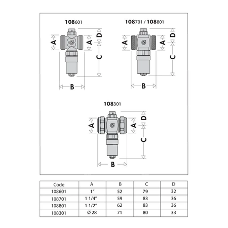 Zawór antyzamarzaniowy 1 1/4'' CALEFFI