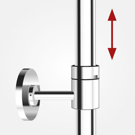 Deszczownia z natryskiem i baterią wannową FIESTA