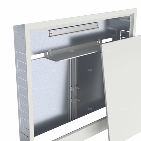 Szafka podtynkowa SP-10/7L (10 obw. c.o./7 obw. z ukł. miesz.) pod listwę sterującą II