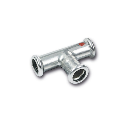 Trójnik Concept By SANHA Therm z długim odejściem stal 15 mm MZ