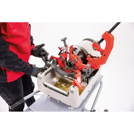 Gwintownica stacjonarna SUPERTRONIC 2SE, głowica automatyczna, BSPT R 1/2-2", 230V