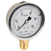 Manometr z rurką Bourdona AFRISO RF glicerynowy 0/10 bar G1/2B radialne fi 80 mm, kl. 1.6%