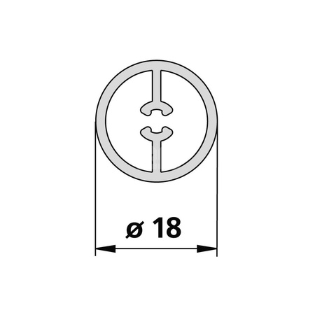 Kermi rura Raya RRVR1 0700 SIHG