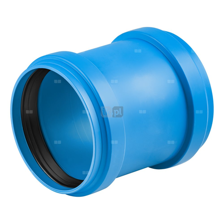 Mufa przesuwna MAGNAPLAST Ultra dB UDBU, PP-m (niebieski), DN 50 (ww x ww), do kanalizacji