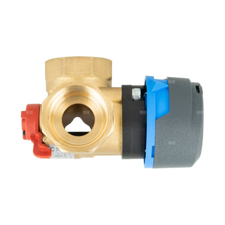 Zawór obrotowy trójdrogowy AFRISO ARV 384 Vario ProClick, mieszający, Siłownik elektryczny ARM 343, DN 25