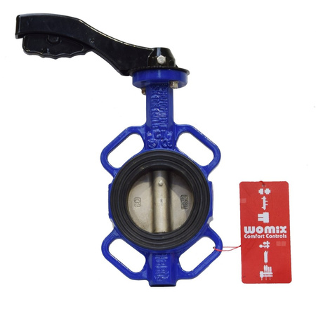 Przepustnica międzykołnierzowa Concept by Womix z rączką CX150S, dysk nierdzewny