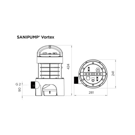 SANIPUMP - Pompa zanurzeniowa