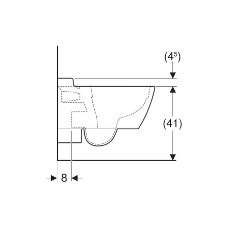 Deska sedesowa Geberit Xeno²: Wolne opadanie=Tak, Zawiasy wypinane=Nie, Mocowanie=Od góry, Biały / Błyszczący