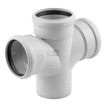 Czwórnik prosty 87 st. (dBDA) 110/110/110