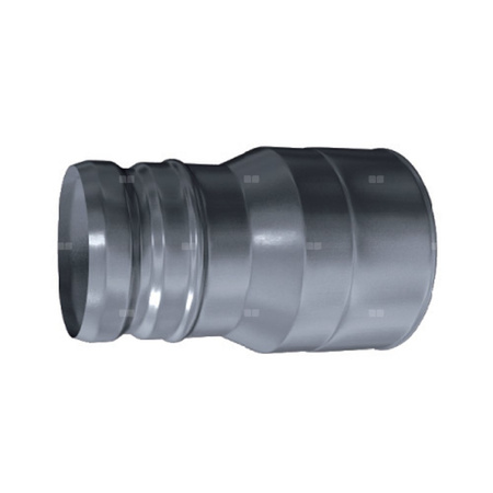 Redukcja stal nierdzewna MK ŻARY ST RD MKKD/MKKS fi200W x 200 mm do kanałów wentylacyjnych okrągłych