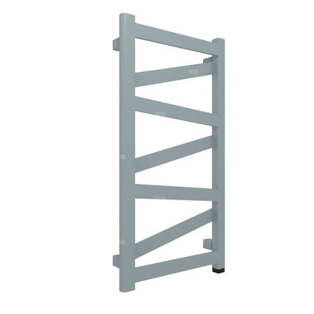 Grzejnik TERMA VIPERA ONE 750/400 \ RAL 7000, podł. S8, 200W, kabel spiralny z wtyczką [2,5m srebrzy