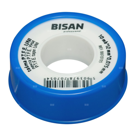 Taśma P.T.F.E. uni 0,075 mm/12 mm/10 mb