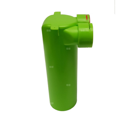 Skrzynka rozprężna TopFlex 2-króćcowa DN 125/L400/przyłącza 2 x DN 75, 2 x pierścień blokujący, bakteriobójcza, antystatyczna