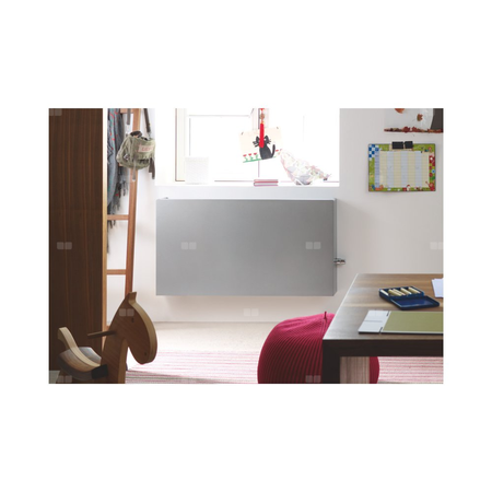 Grzejnik konwektorowy ZEHNDER Lateo, wym. 400 x 2000 mm, kolor biały, moc 1045 W