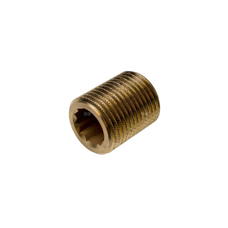 Nypel SANHA PURAFIT 3531, mosiądz, 3/8'' (GZ)